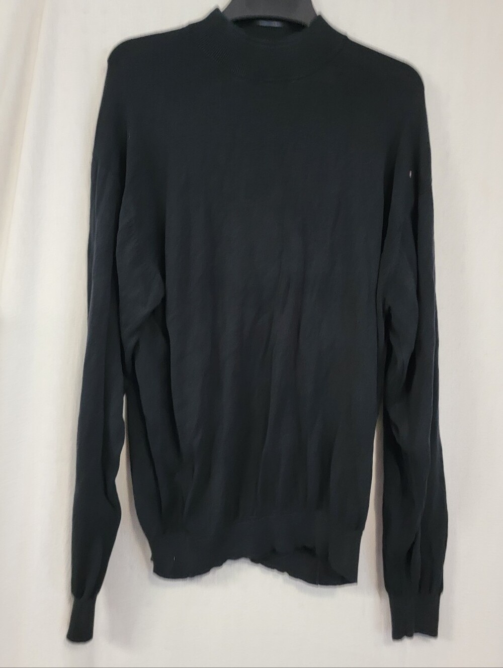 Pronto Uomo Black Crewneck Sweater